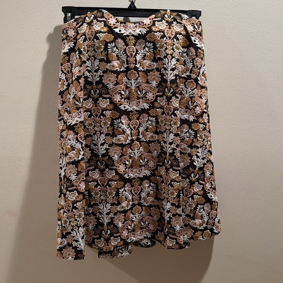 Caroline Constance Floral Embroidered Strapless Bustier Dress XS - Picture 2 of 8